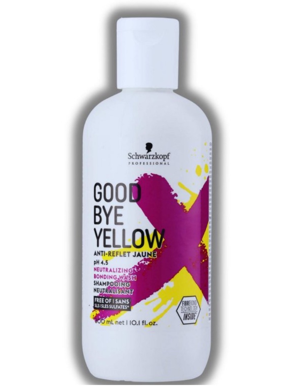 Schwarzkopf GOOD BYE YELLOW Neutralizing Bonding Wash, NEW